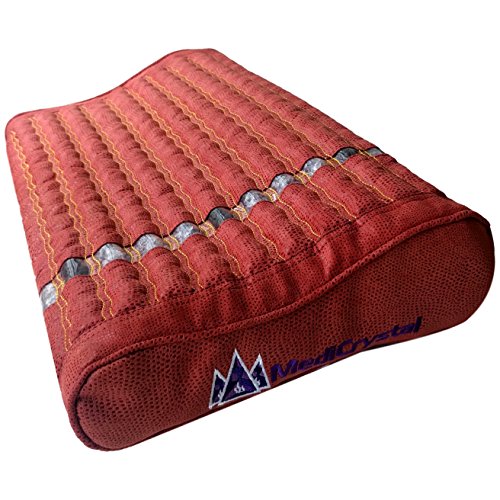 MediCrystal SOFT Red-Brown Infrared Amethyst Tourmaline Pillow