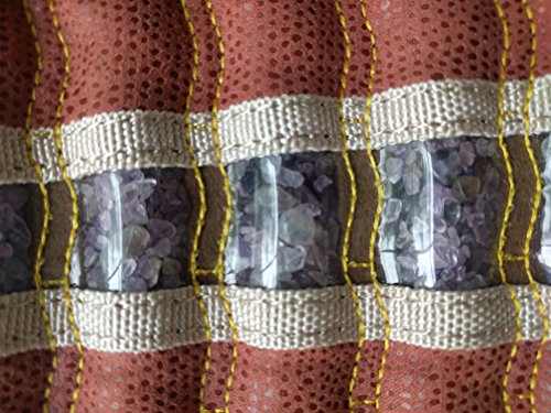 MediCrystal SOFT Red-Brown Amethyst Pillow
