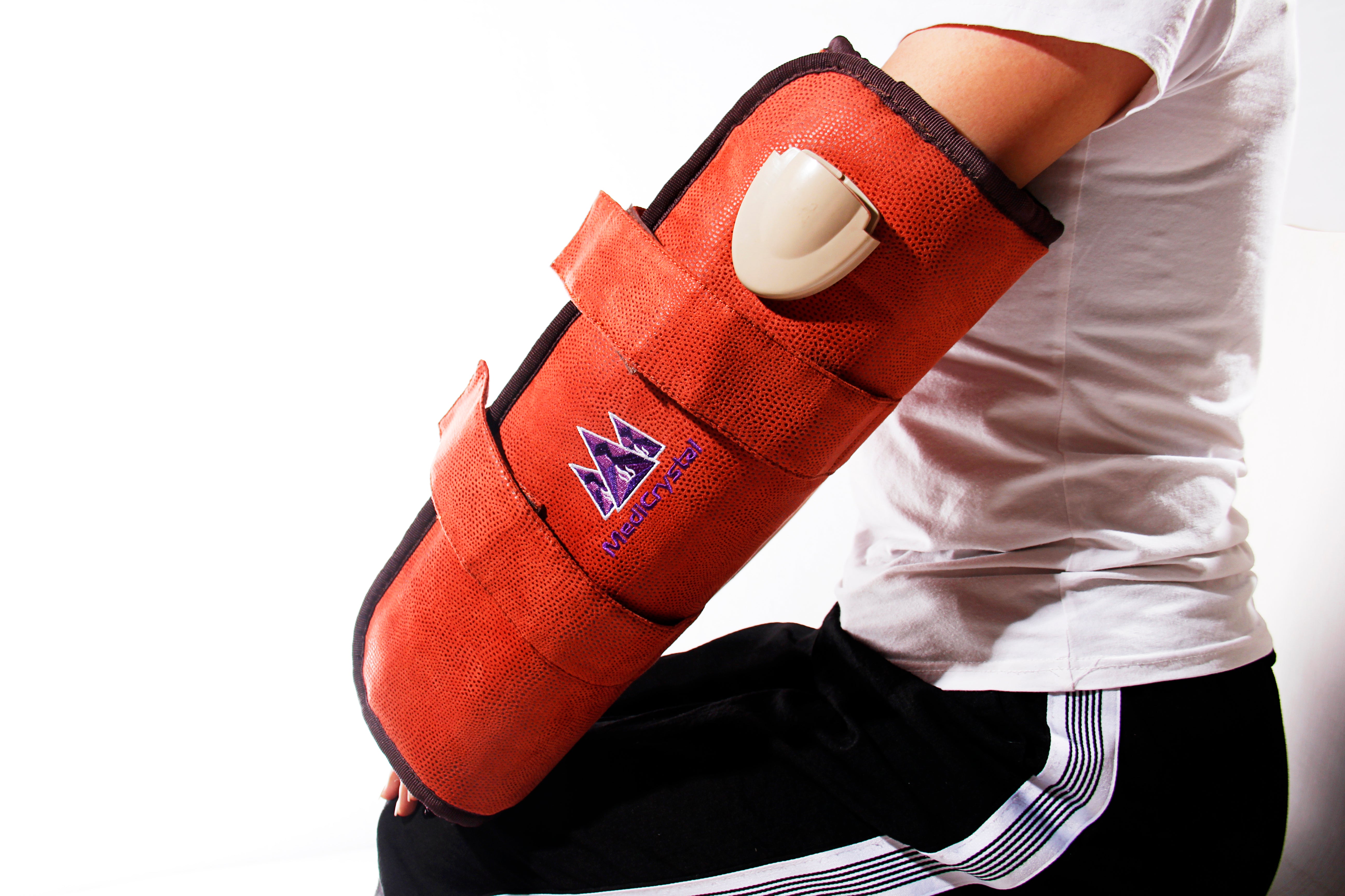 MediCrystal® Infrared Heat Amethyst Wrap - 20"x18" (50x45 cm) for Hands & Legs