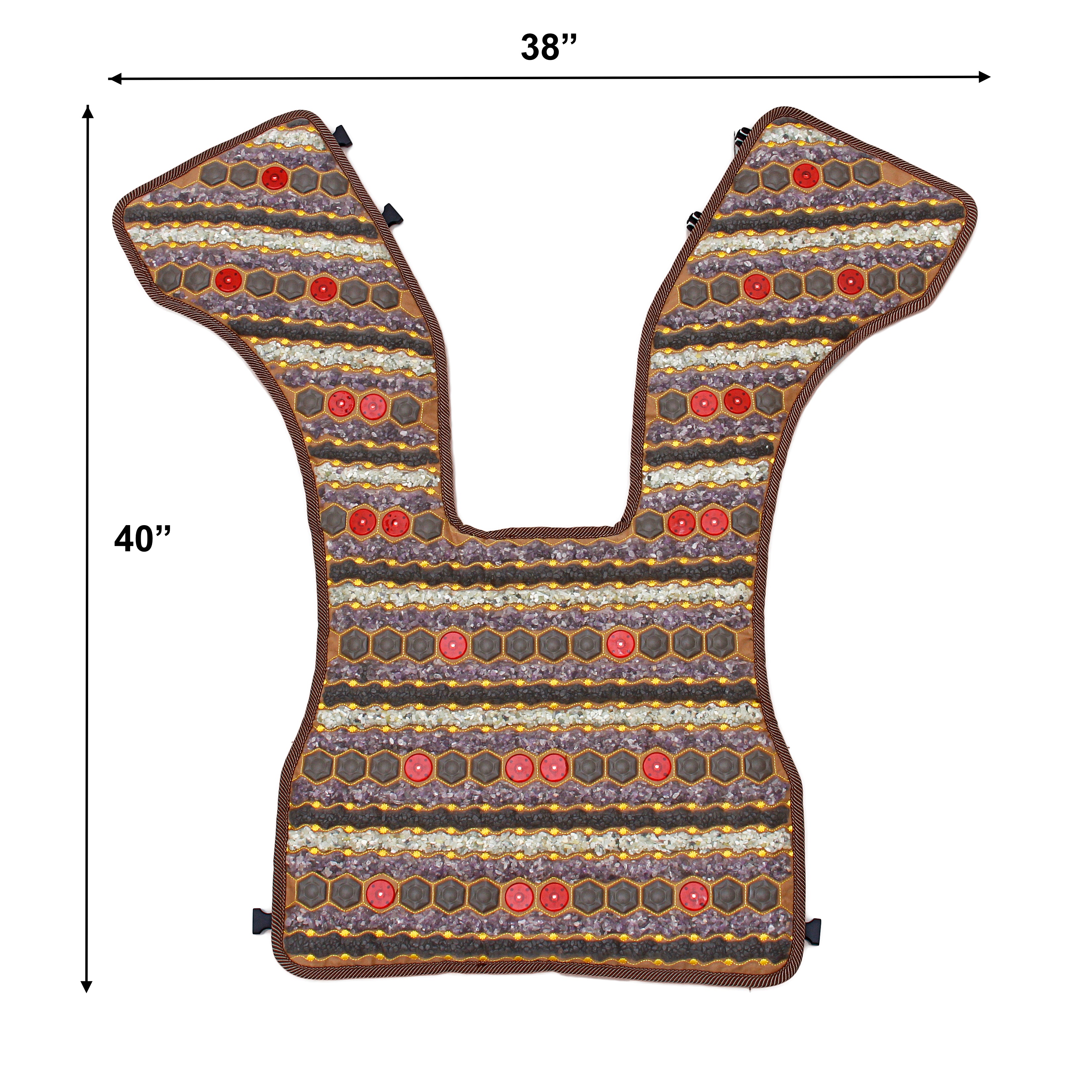 ThermoGem Infrared Heat PEMF Photon Jacket Belt 220-240V