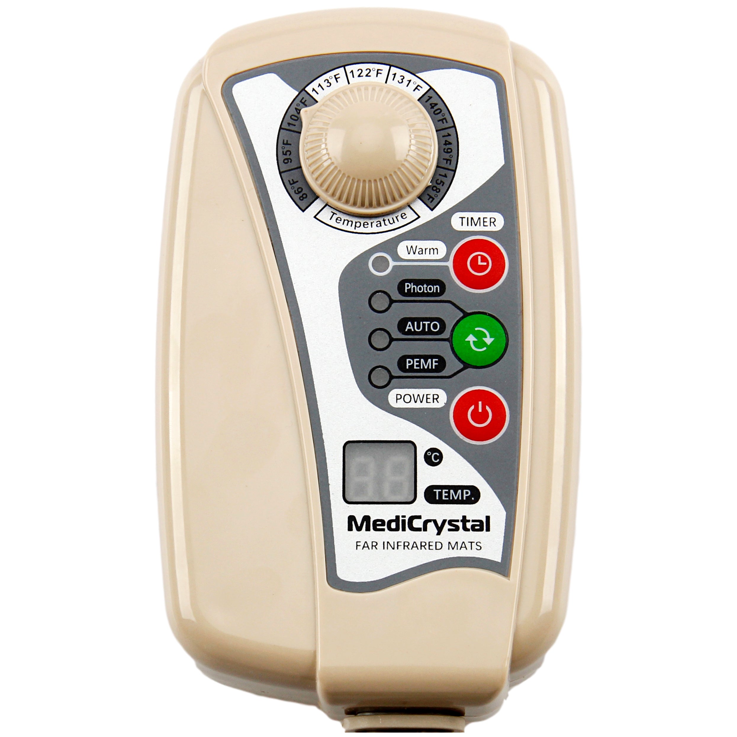 MediCrystal & ThermoGem Controllers for 110V Mats, Belts, Pads, Vests