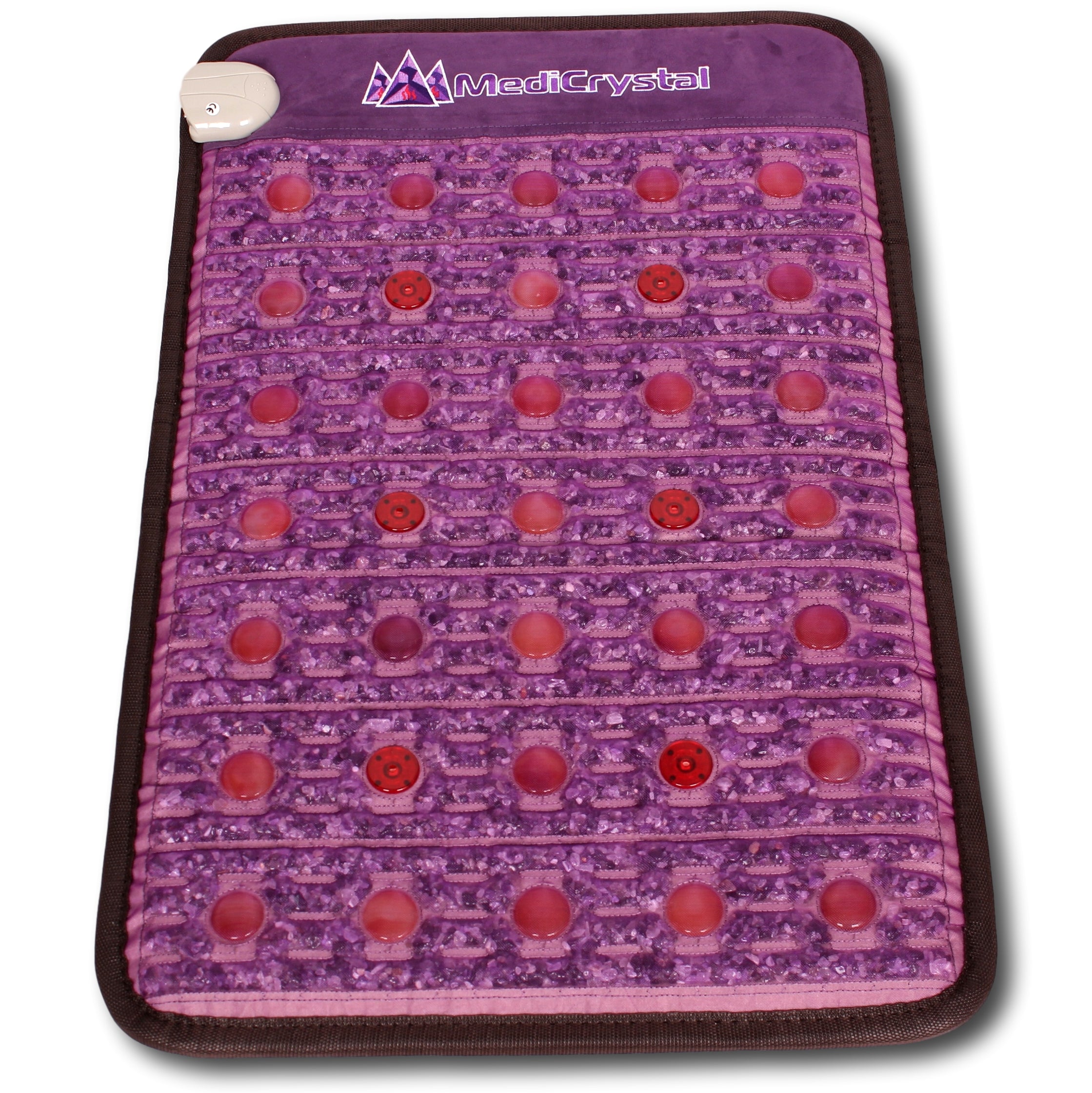 Purple Infrared Heat PEMF Photon Bio-Magnetic Amethyst Agate Mat 220-240V