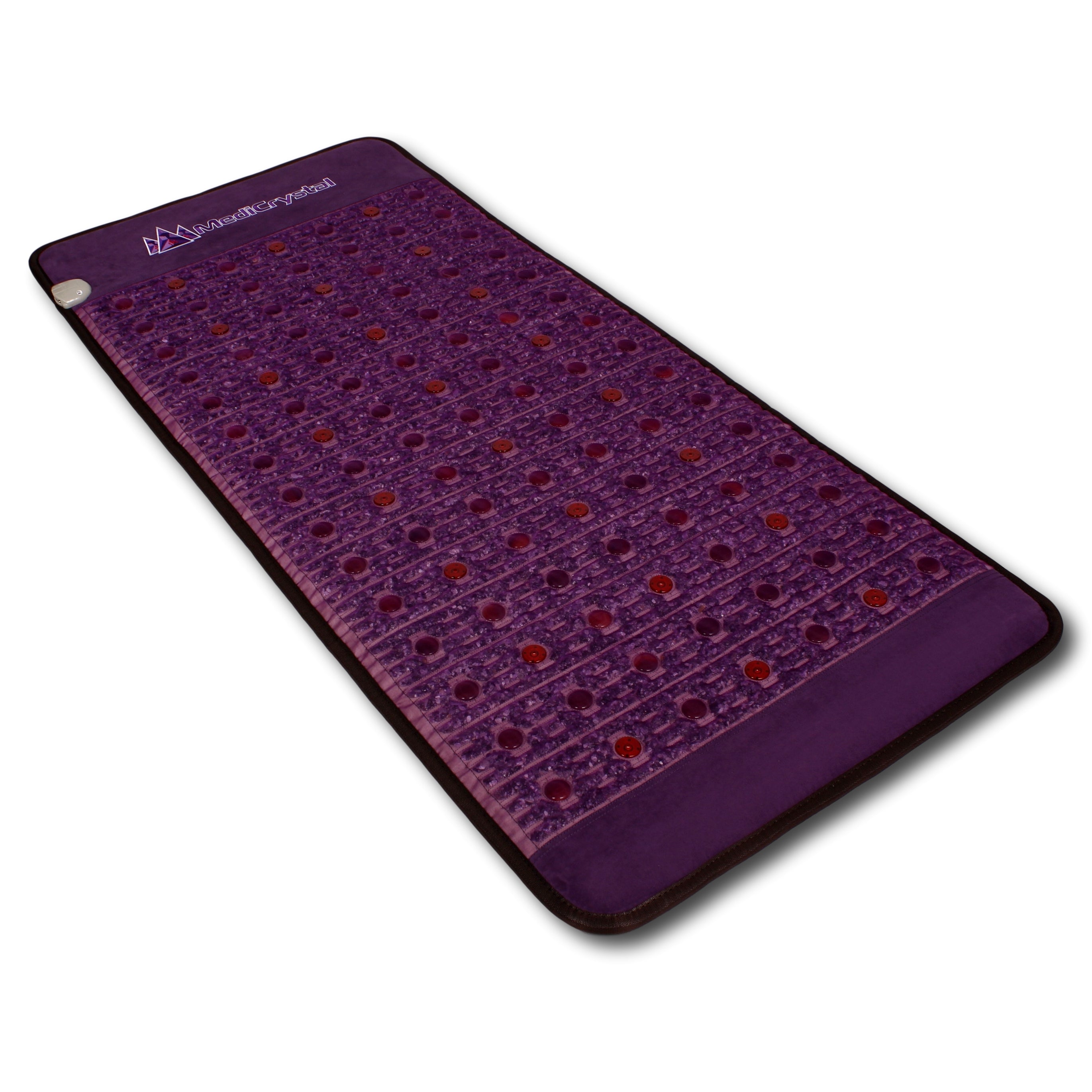 Purple Infrared Heat PEMF Photon Bio-Magnetic Amethyst Agate Mat 220-240V