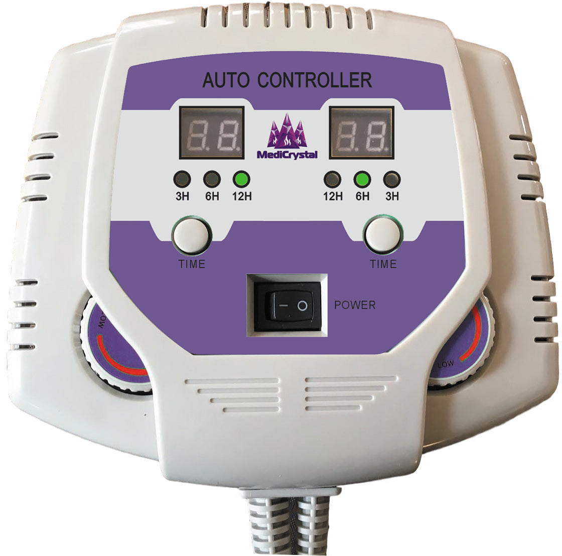 MediCrystal & ThermoGem Controllers for 110V Mats, Belts, Pads, Vests