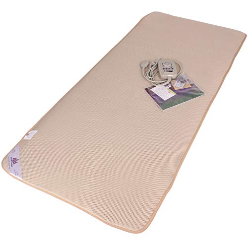 Purple Infrared Heat PEMF Photon Bio-Magnetic Amethyst Agate Mat 220-240V
