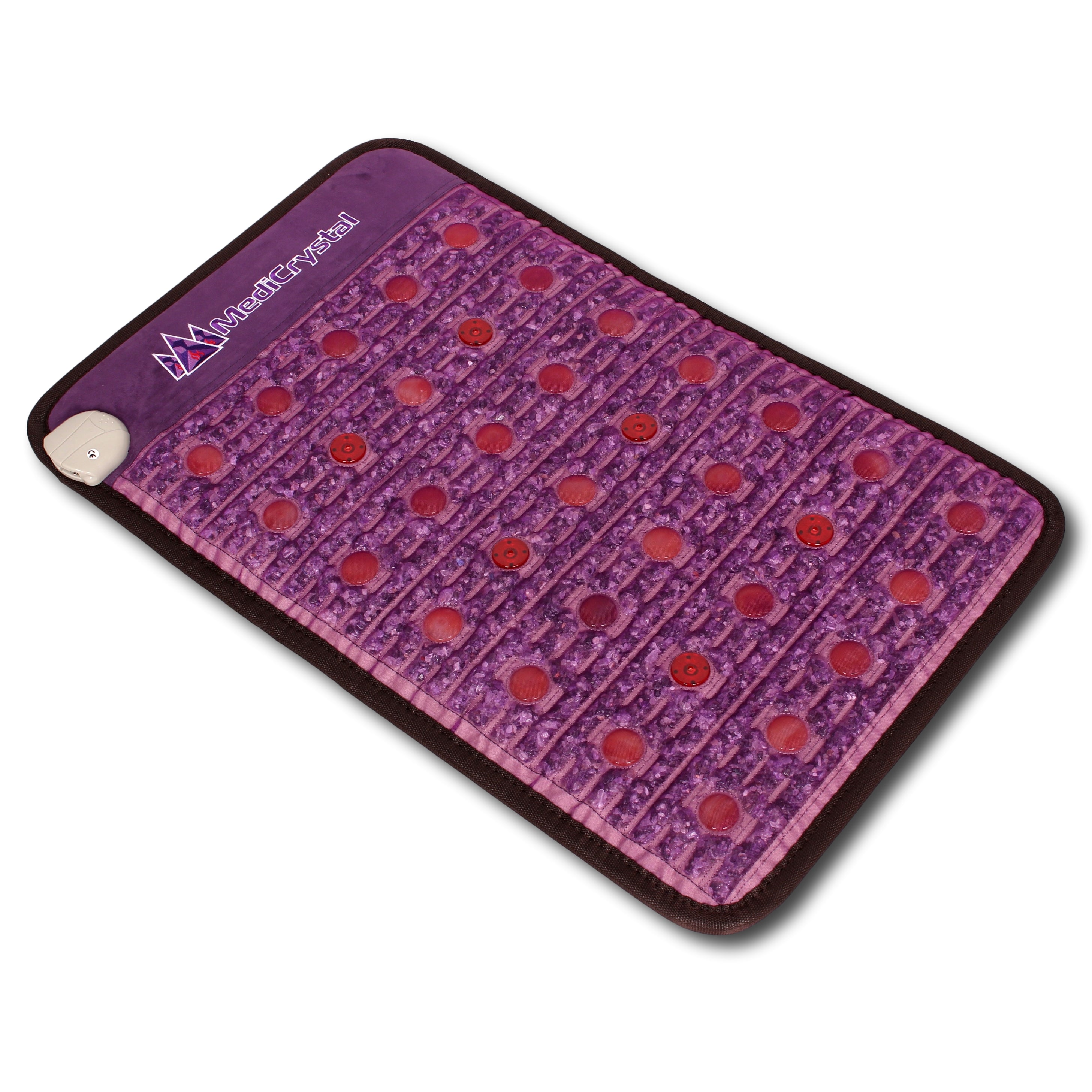 Purple Infrared Heat PEMF Photon Bio-Magnetic Amethyst Agate Mat 220-240V