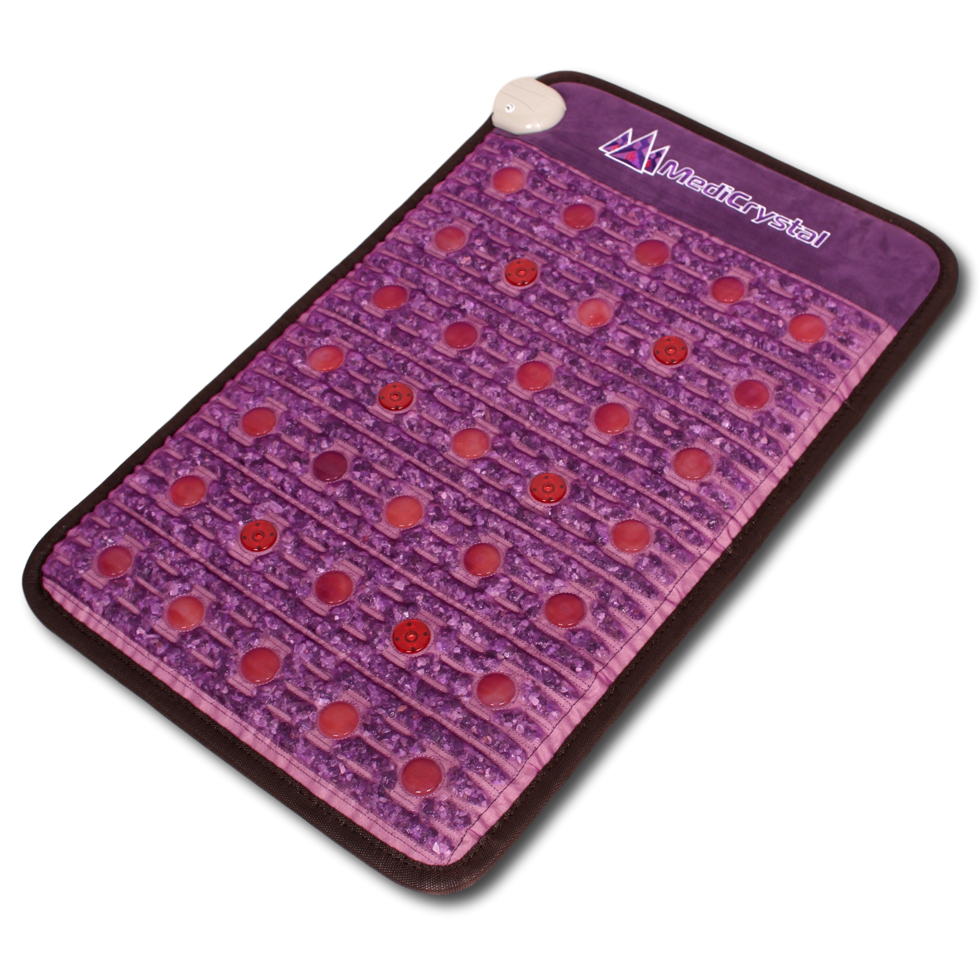 Purple Infrared Heat PEMF Photon Bio-Magnetic Amethyst Agate Mat 220-240V
