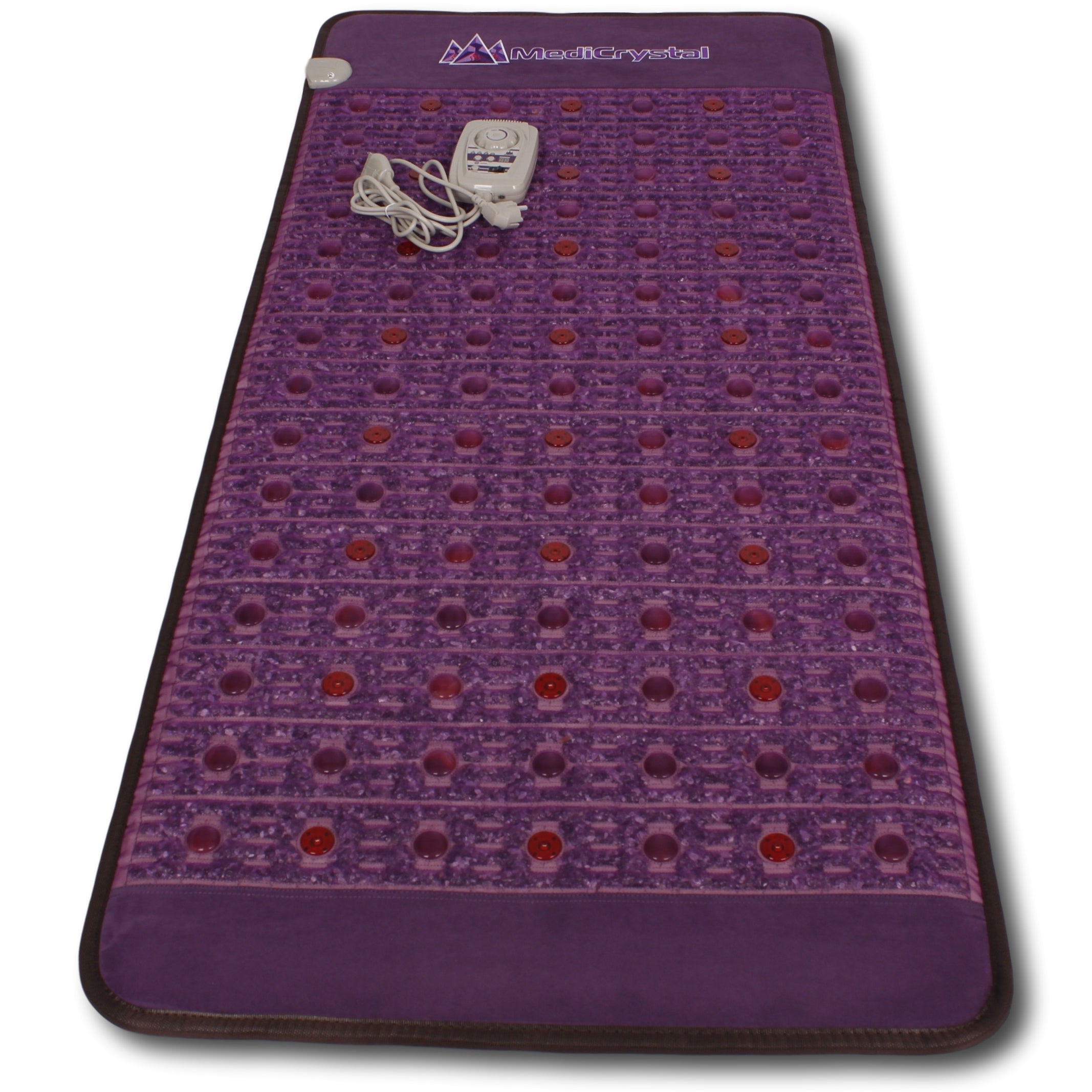 Purple Infrared Heat PEMF Photon Bio-Magnetic Amethyst Agate Mat 220-240V
