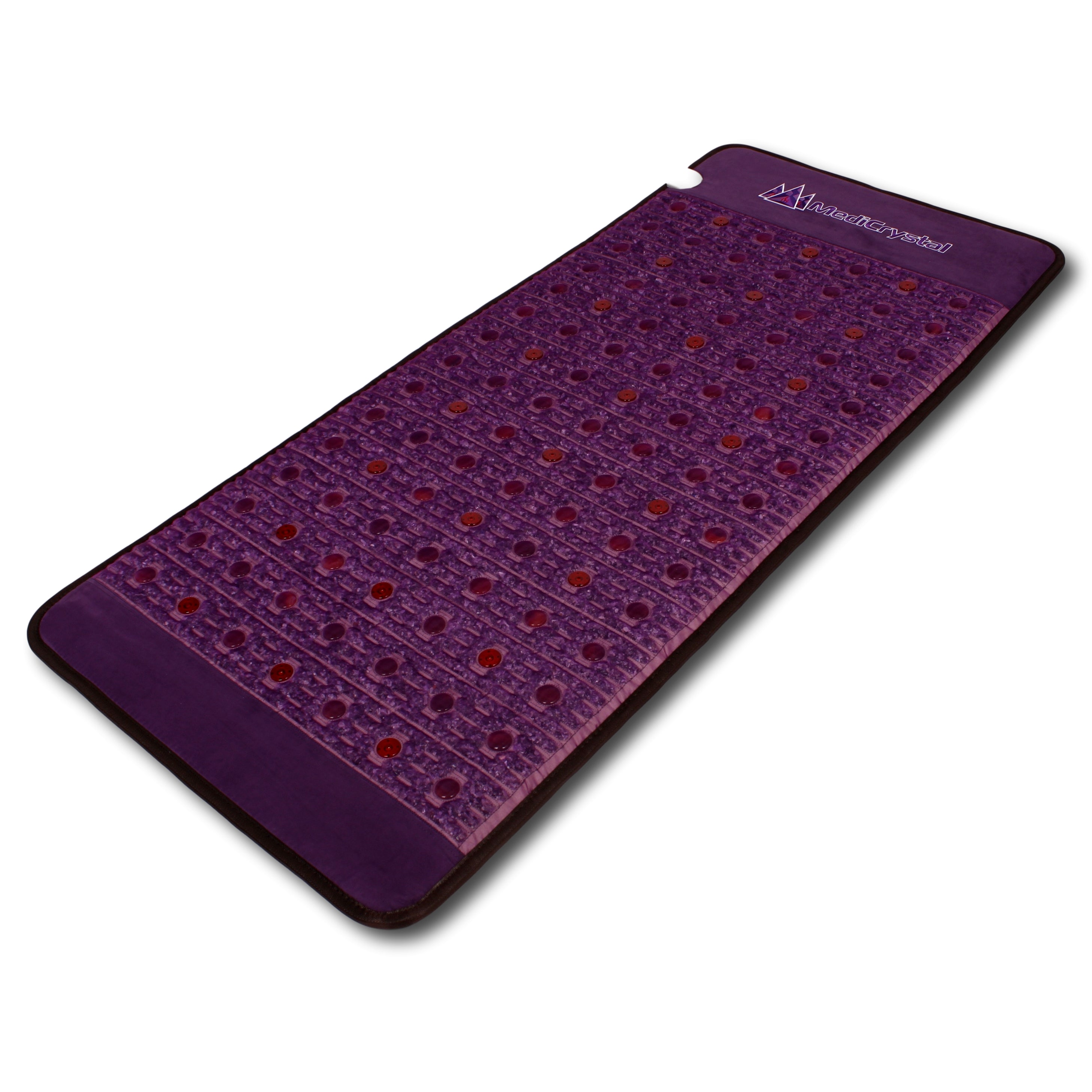 Purple Infrared Heat PEMF Photon Bio-Magnetic Amethyst Agate Mat 220-240V