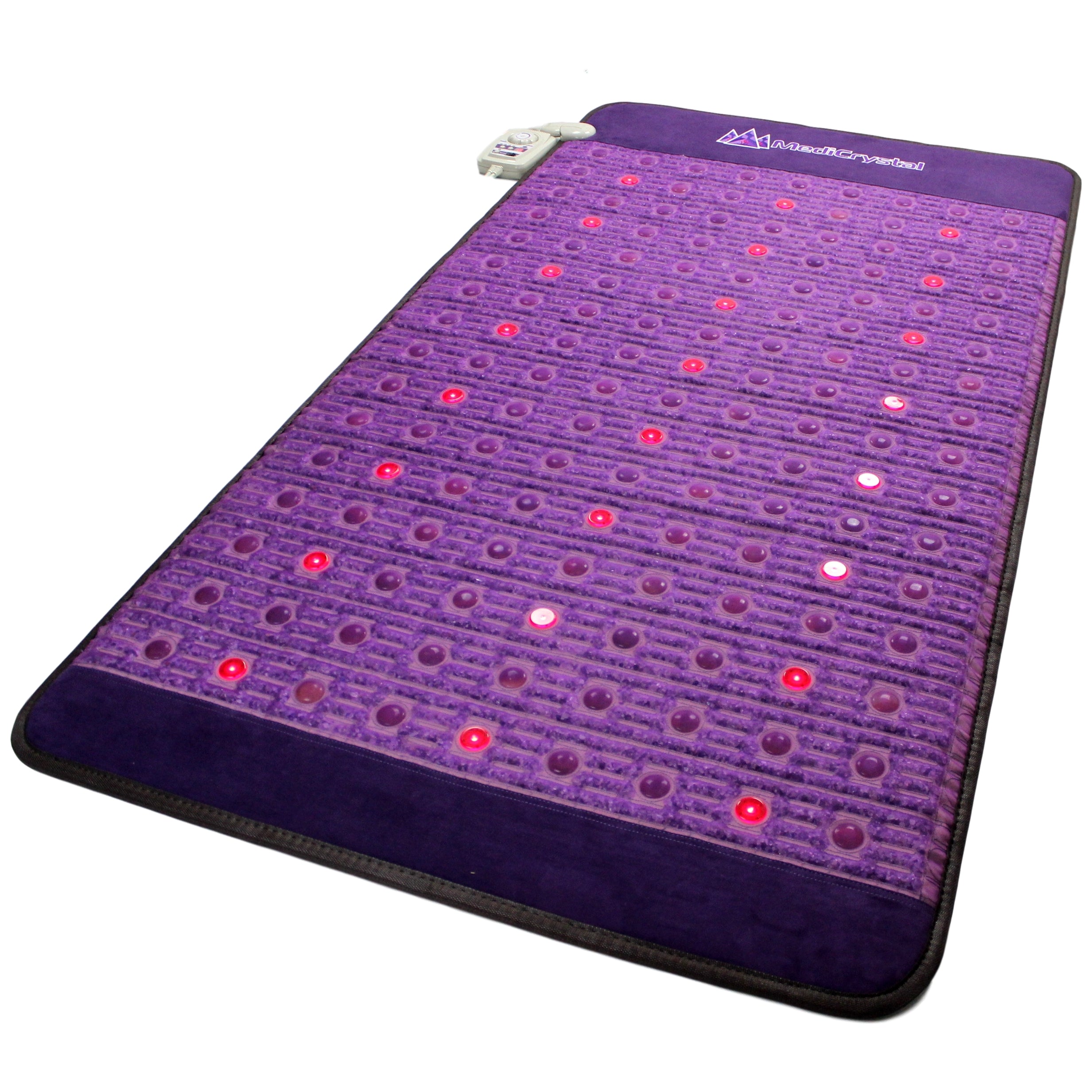 Purple Infrared Heat PEMF Photon Bio-Magnetic Amethyst Agate Mat 220-240V